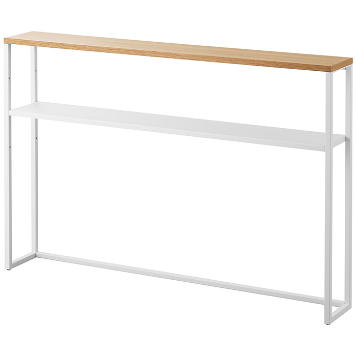 山崎実業 公式 タワー 棚板が動く後付けヘッドボード tower シングルベッド ベッド収納 高さ調整 ケーブルホルダー スチール 1682 1683 | tower | 01