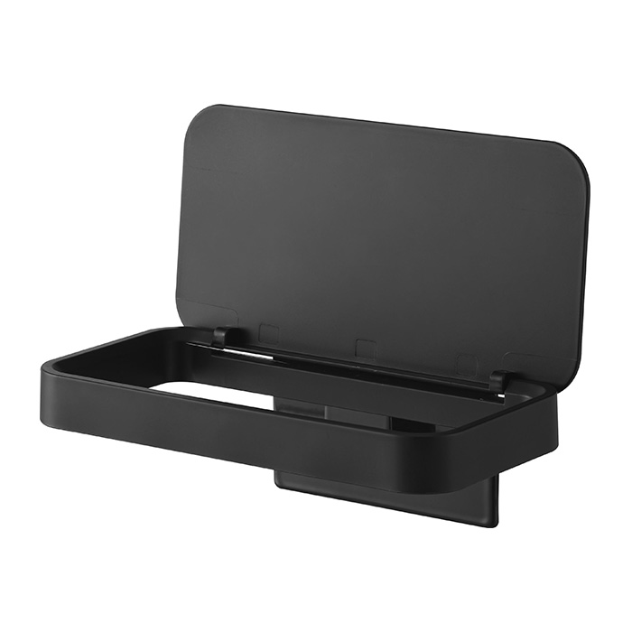 山崎実業 公式 タワー マグネット蓋付きポリ袋ホルダー tower 生ごみ ゴミ箱 袋 ビニール袋 三角コーナー 水切り エコホルダー 1919 1920 | tower | 02