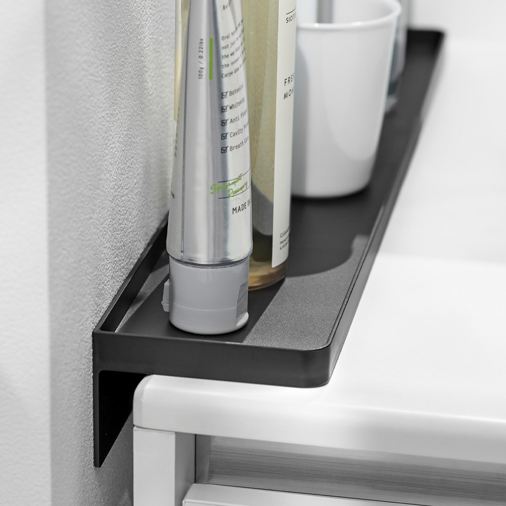 tower 山崎実業 公式 タワー 洗面台横隙間トレー 収納 隙間収納