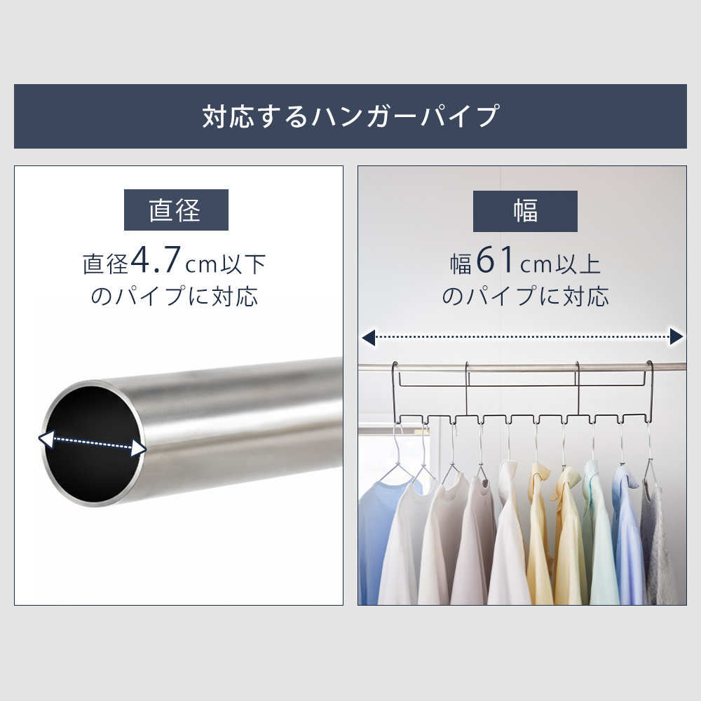 山崎実業 公式 タワー ハンガーホルダー 10...の詳細画像5
