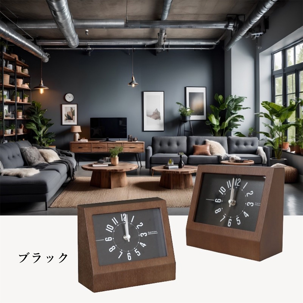 ヤマト工芸 (豪華2大特典)置き 時計 おしゃれ 北欧 アナログ かわいい