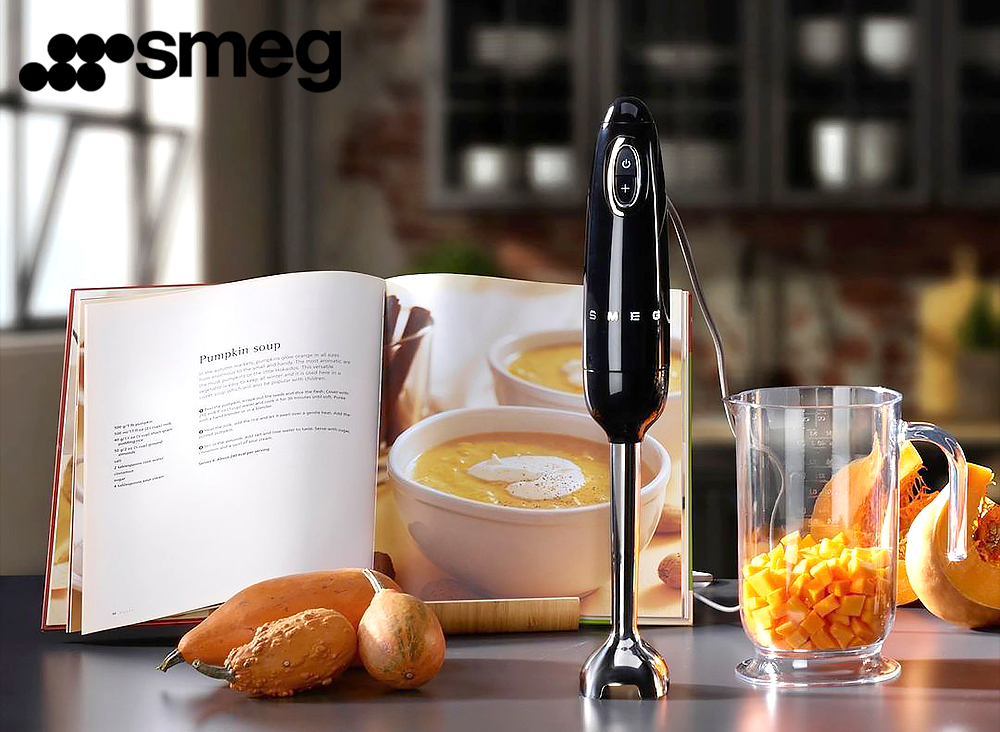 豪華２大特典) 「日本正規店」SMEG ハンドブレンダー 1.4L HBF02