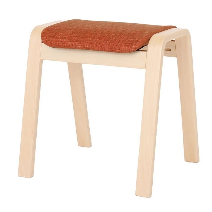 スツール (同色4脚セット) 木製 おしゃれ 北欧 椅子 チェア 収納 積み重ね可能 スタッキング ...