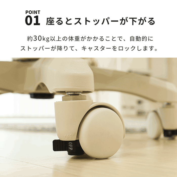 ヤマソロ 別売り 荷重ロック キャスター のみ 部品 パーツ 交換用 替え