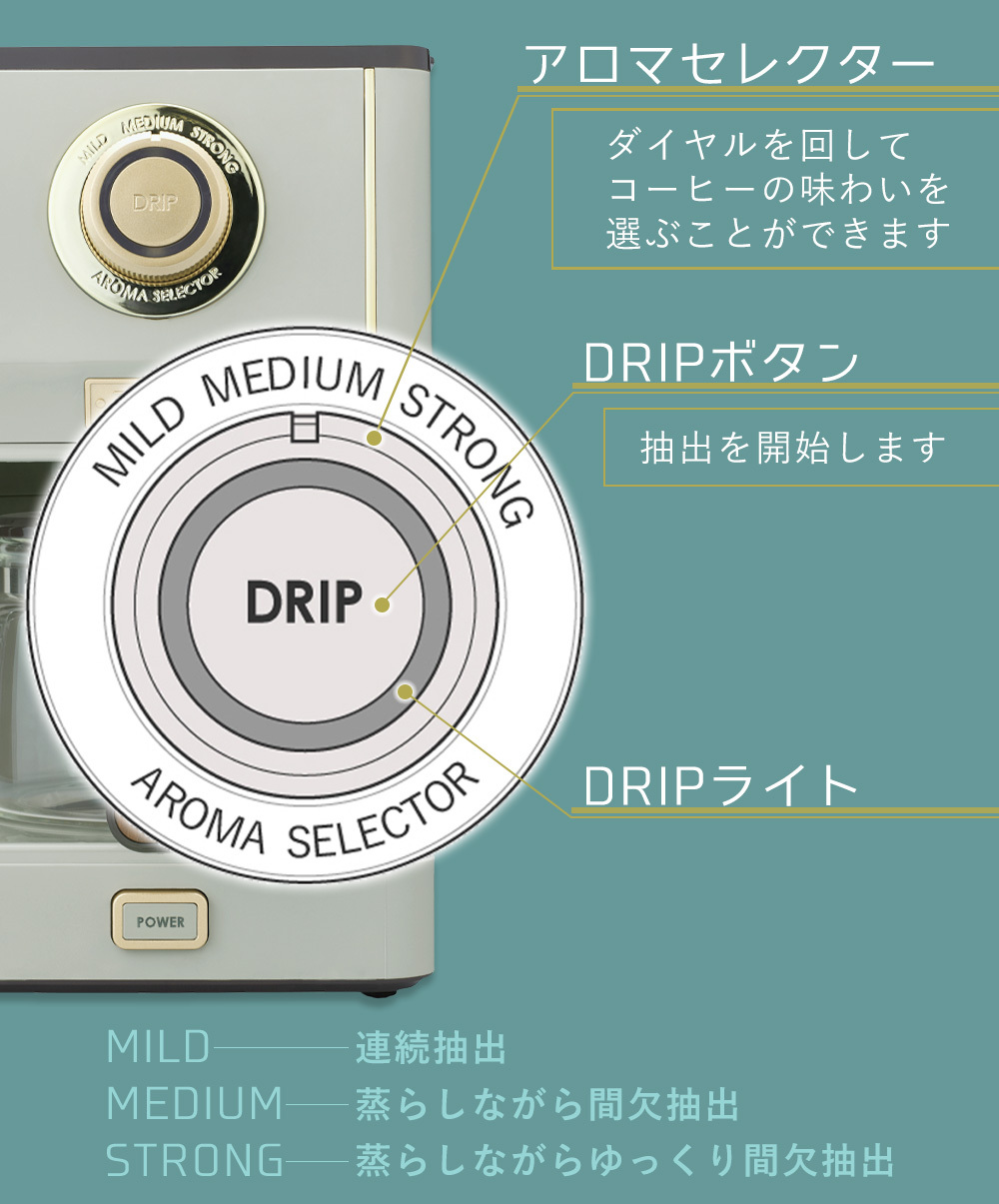 toffy アロマドリップコーヒーメーカー