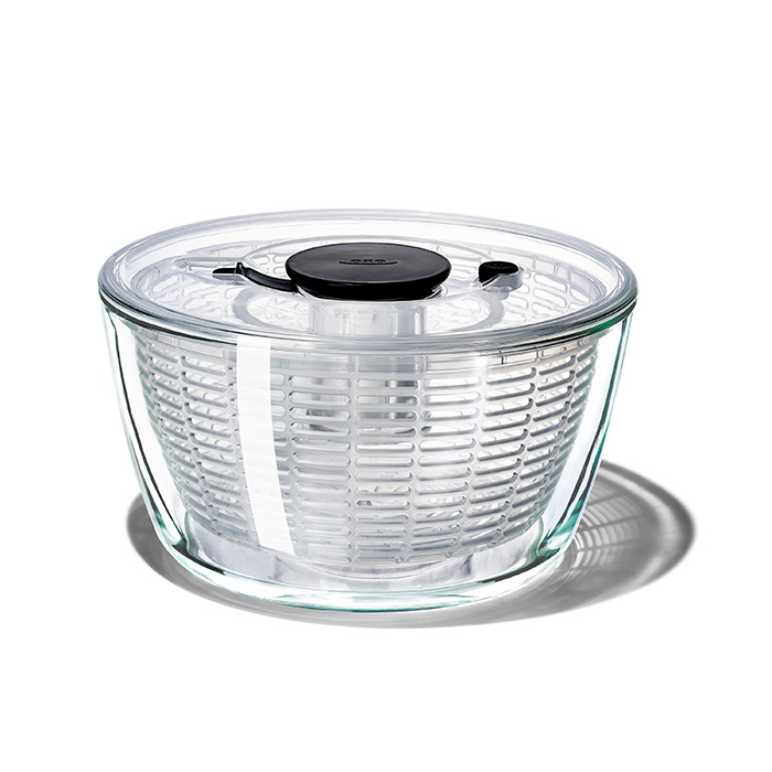OXO（オクソー） サラダスピナー ガラスサラダスピナー 野菜水切り器