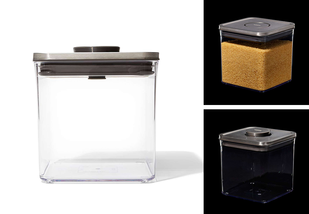 OXO　ステンレスポップコンテナ　4.2L/2.6L/1L/0.6L/0.4L Amazon｜オクソー 保存容器 OXO プラスチック 密閉 1.6L ポップ