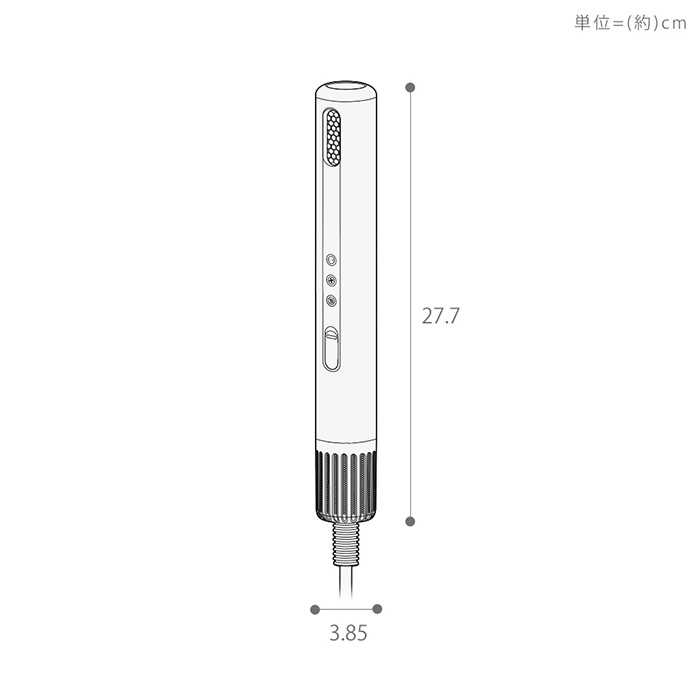 豪華２大特典) cado カドー ドライヤー baton バトン 軽量 大風量 速乾