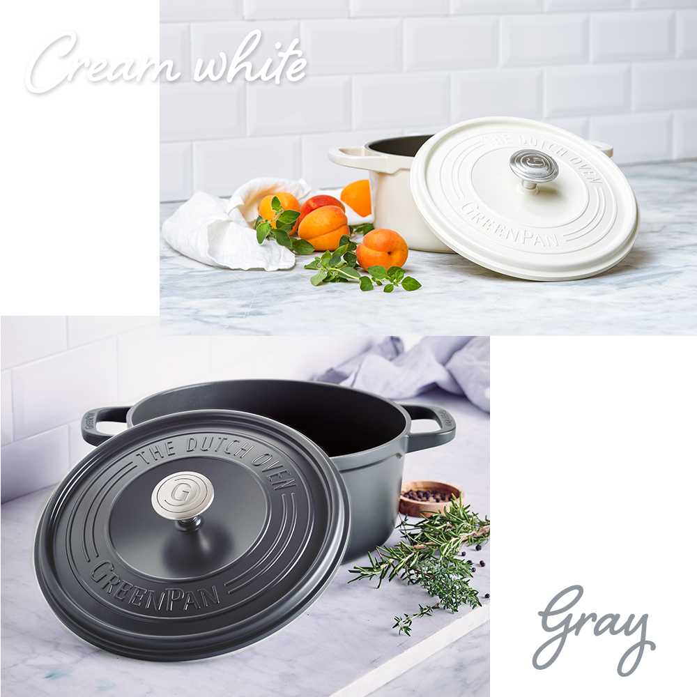 GREEN PAN（グリーンパン） 両手鍋 フェザーウェイト ココット
