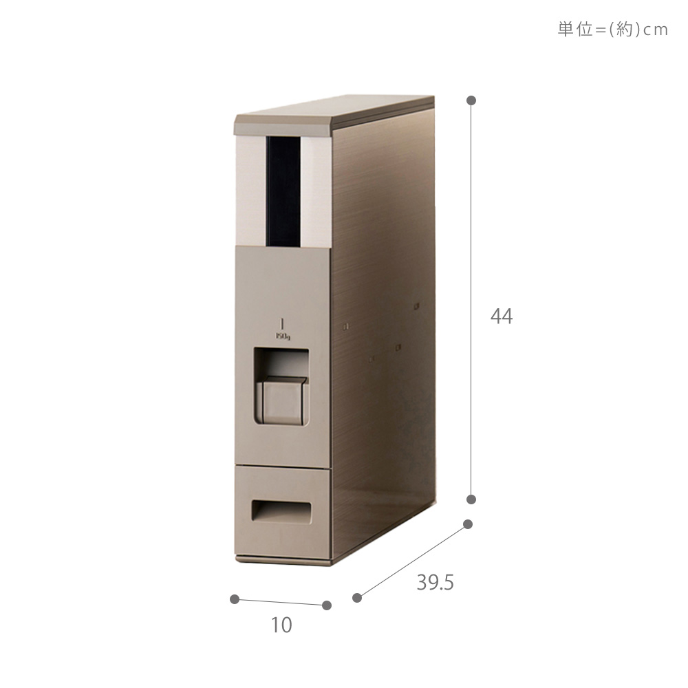 Y-YACHT kitchen selection 米びつ 6kg 米櫃 計量 こめびつ お米入れ