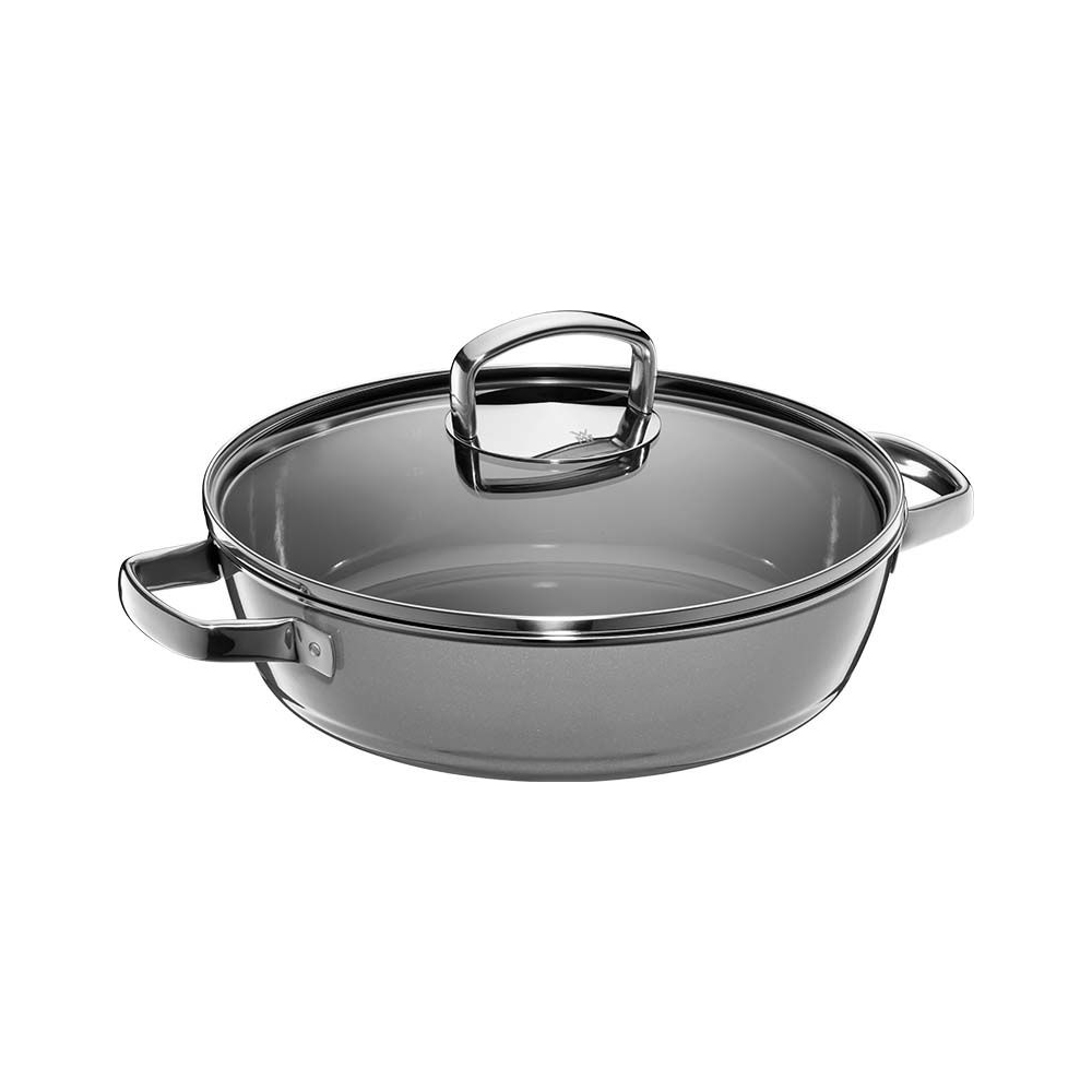 WMF　浅型両手鍋（28ｃｍ）+オーバル両手フライパン（38ｃｍ）未使用品 楽天市場】【特典付き】WMF ヴェーエムエフ 両手鍋 浅型 鍋 無水