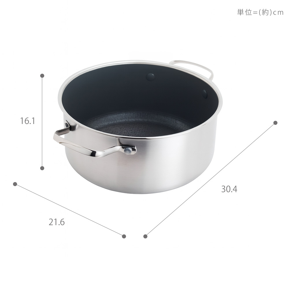 両手鍋 キャセロール 20cm IH対応 グリーンパン エーペックス GREENPAN APEX キッチン セラミック コーティング ガラス蓋の画像