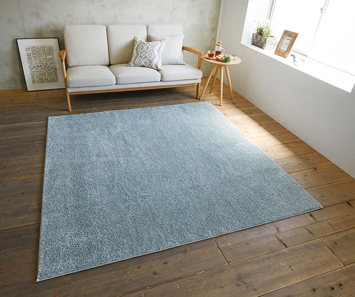 ラグ 洗える おしゃれ ラグマット カーペット 絨毯 北欧 日本製 正方形 