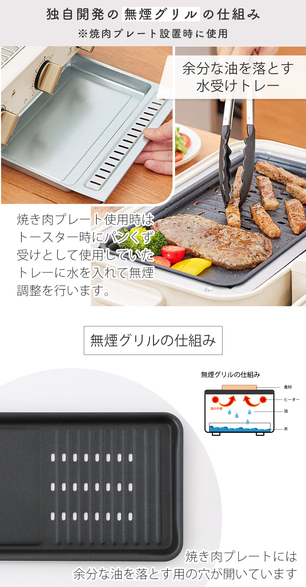 AINX (豪華2大特典) スマートトースターグリル Smart toaster