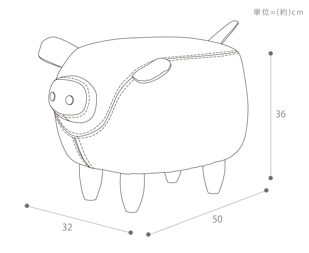 なくオット アニマルスツール スツール オットマン アニマルチェア ブタ 椅子 子供 チェア 動物 足置き 足置き台 おしゃれ かわいい サイドテーブル 新生活 プレゼント ヤマソロ公式 A La Mode 通販 Paypa ツールは Lumarj Com Br