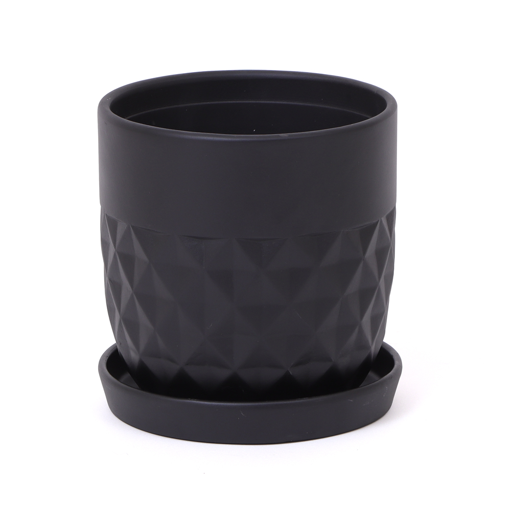 2/7はP+10％還元！ 植木鉢 フラワーポット 観葉植物 グリーン インテリア おしゃれ プランター 屋外 屋内 8号 直径25cm クレッシェル crescere ヤマソロ | ヤマソロ | 01