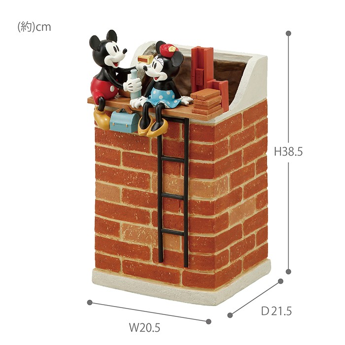 傘立て おしゃれ ディズニー ミッキー ミニー アンブレラスタンド 玄関収納 エントランス レンガ調 完成品 新生活 ヤマソロ公式 A La Mode 通販 Paypayモール