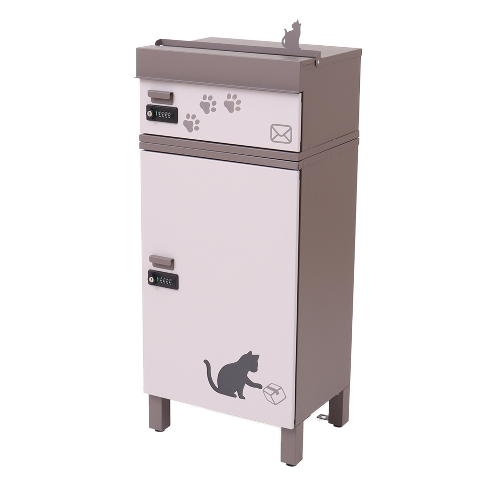 ヤマソロ 宅配ボックス ポスト 猫 ネコ ねこ 郵便受け メールbox 大