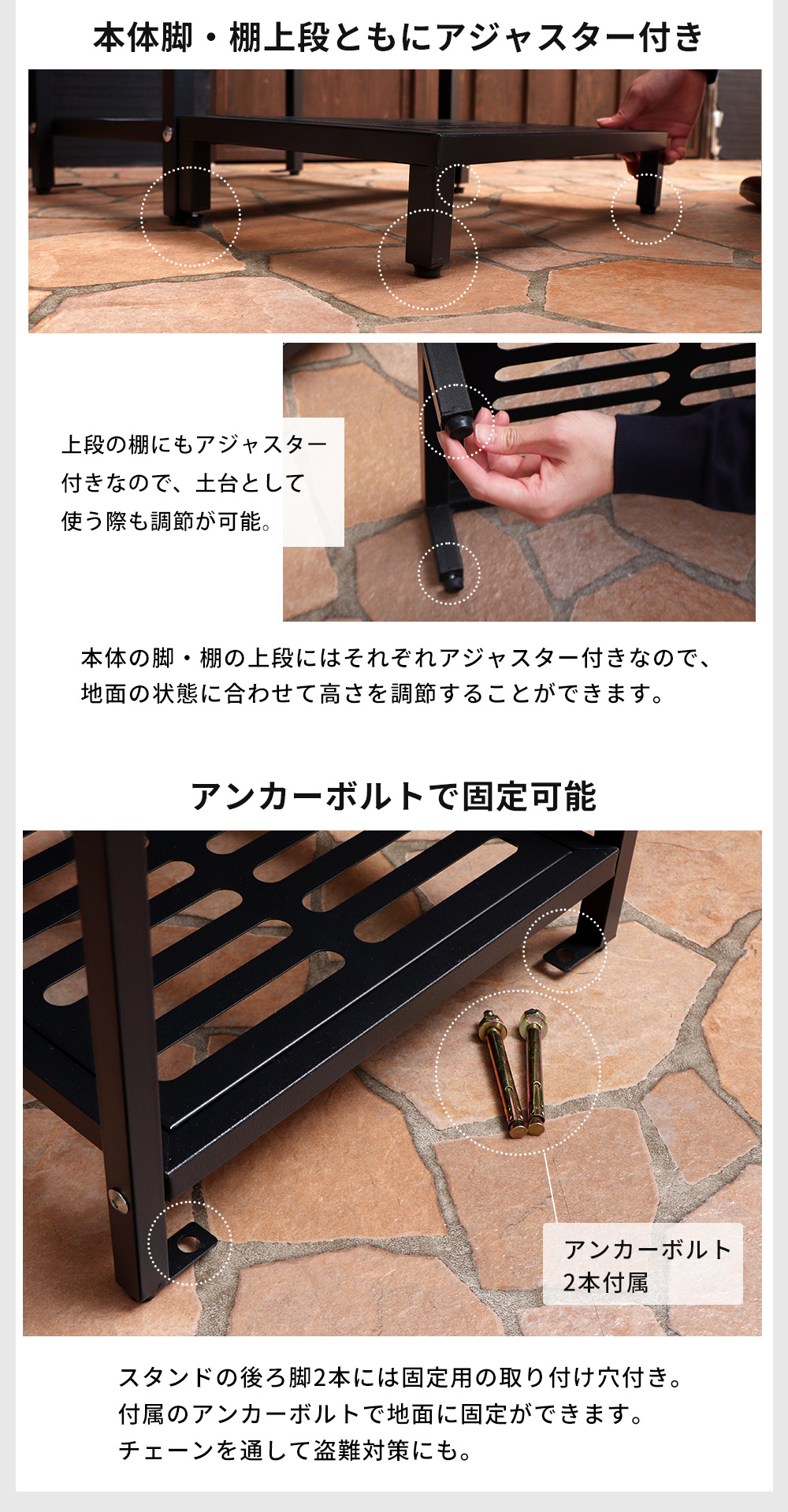 ヤマソロ ポスト 置き型 スタンド 宅配ボックス モダン モルタル