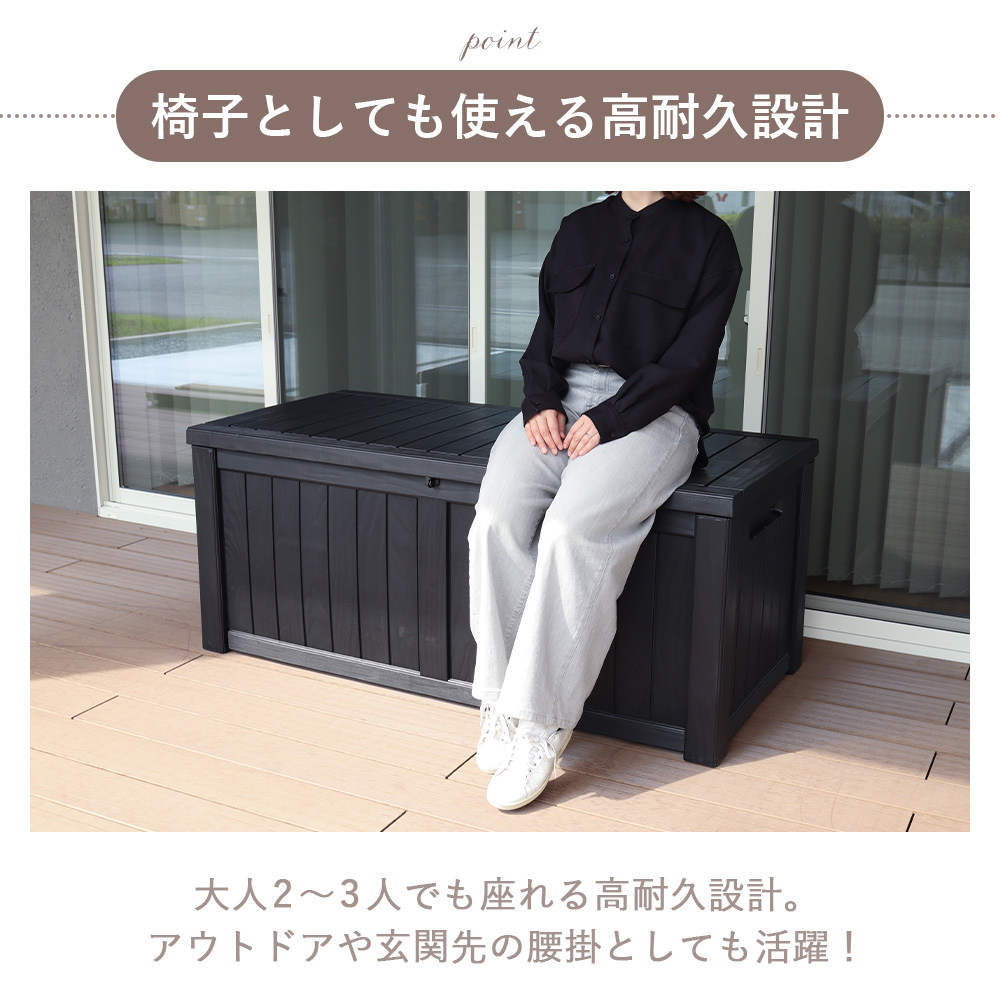 ヤマソロ 6/23はP+10％！ ストレージ ボックス 450L 宅配ボックス