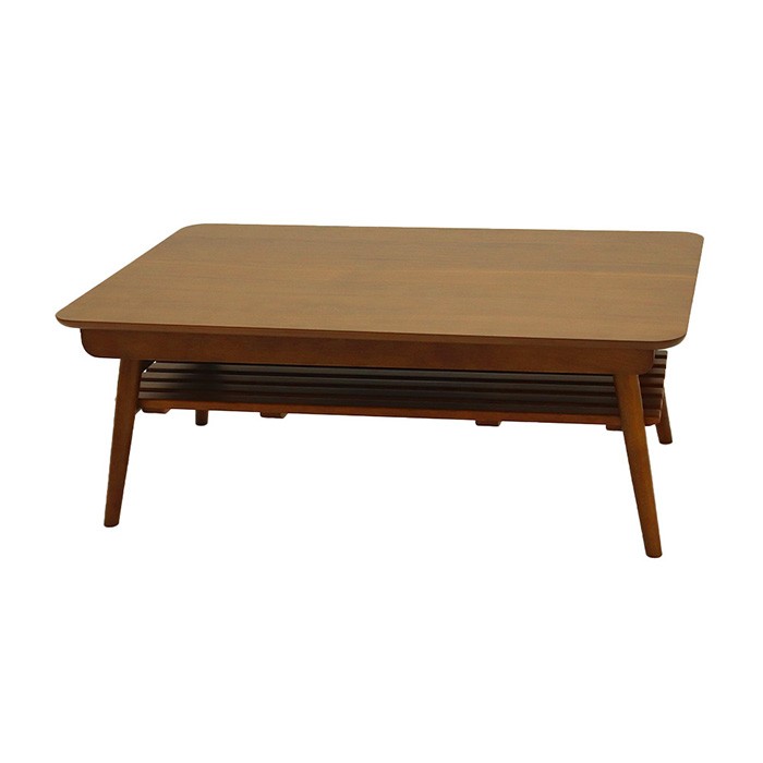 こたつ テーブル 長方形 105 おしゃれ 折りたたみ 木 製 目 北欧 リビング 105×65 棚...