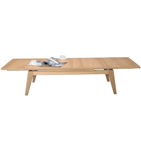 (豪華２大特典) テーブル おしゃれ センターテーブル 120〜180cm リビングテーブル ローテーブル 伸長 伸縮テーブル 天然木 コパン | 東谷 | 01