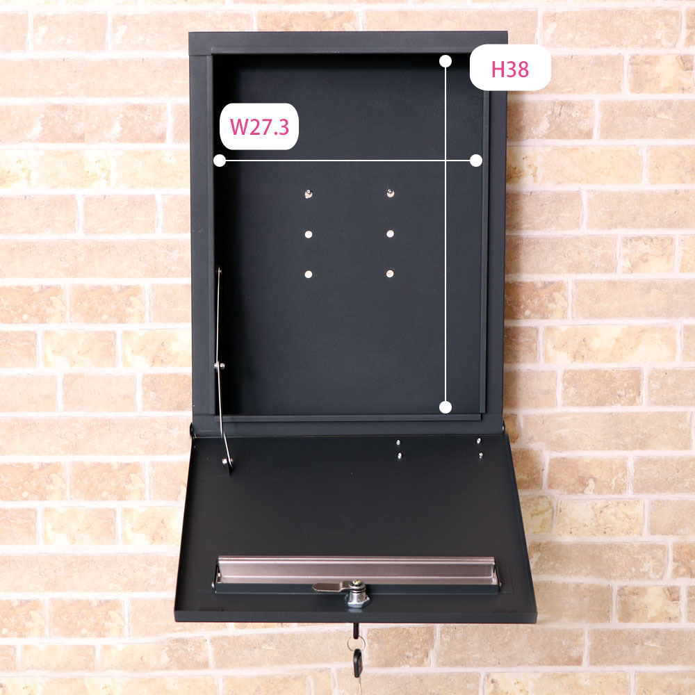 メールボックス ポスト 郵便受け 郵便ポスト 壁掛けポスト 鍵付き