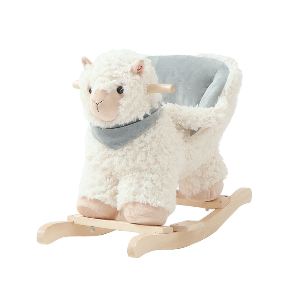 ヤマソロ アニマルロッキングチェア 子ども 子供 乗れる ぬいぐるみ