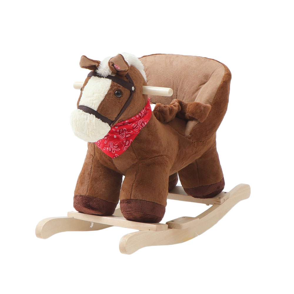 ヤマソロ アニマルロッキングチェア 子ども 子供 乗れる ぬいぐるみ