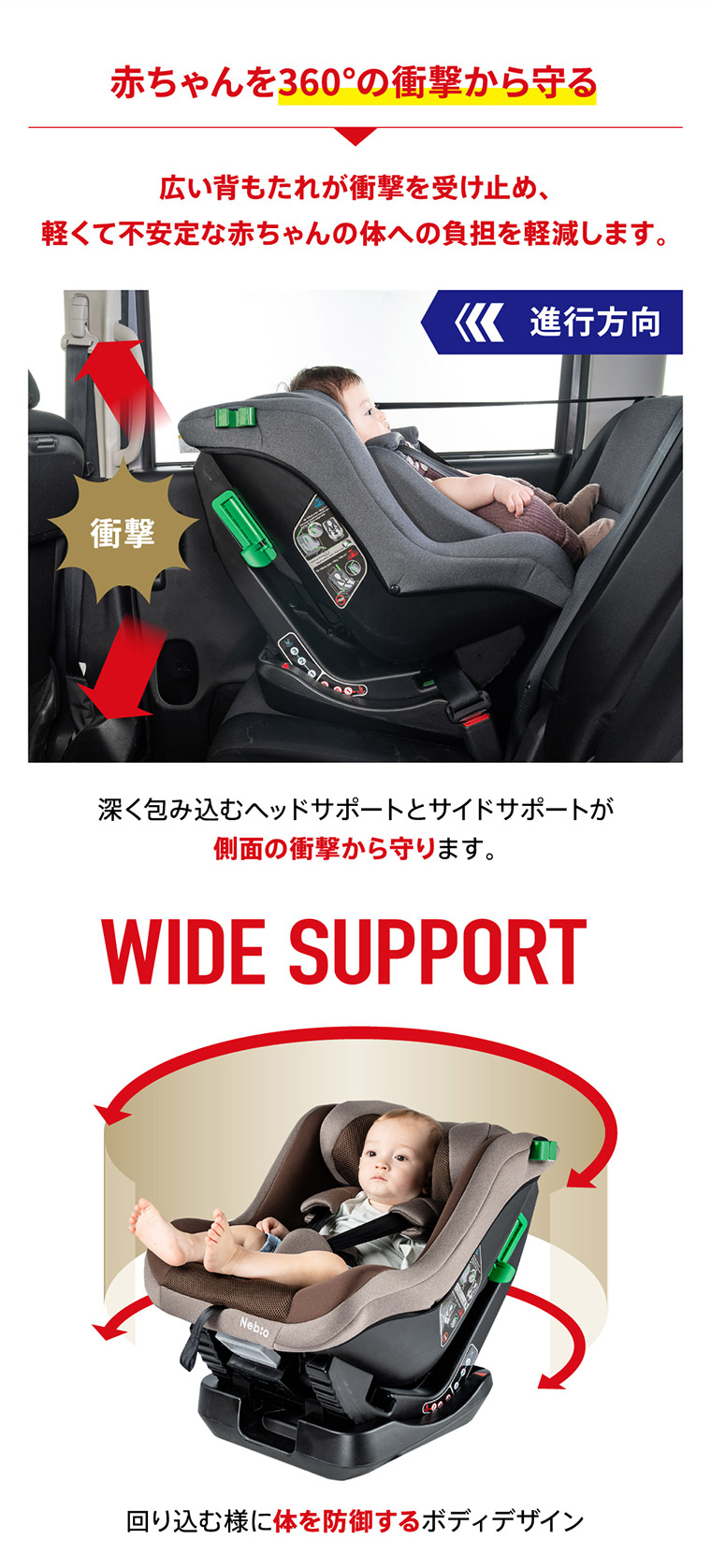 人気モデルリニューアル】ほぼ全ての車に適合!新生児から4歳頃まで 人気モデルリニューアル】ほぼ全ての車に適合!新生児から4歳頃まで