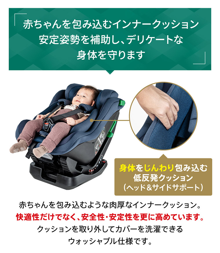 人気モデルリニューアル】ほぼ全ての車に適合！新生児から4歳頃まで 