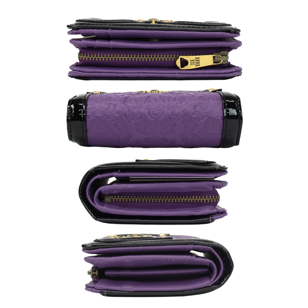 ANNA SUI（アナスイ） 二つ折り財布 レディース 財布 二つ折 セルパン
