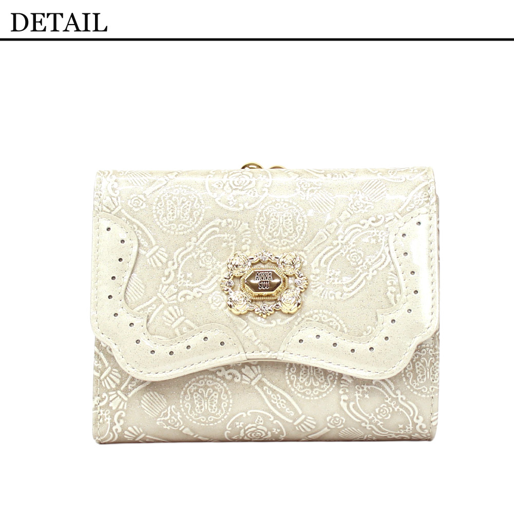 ANNA SUI（アナスイ） 二つ折り財布 チェリーナ 二つ折 財布
