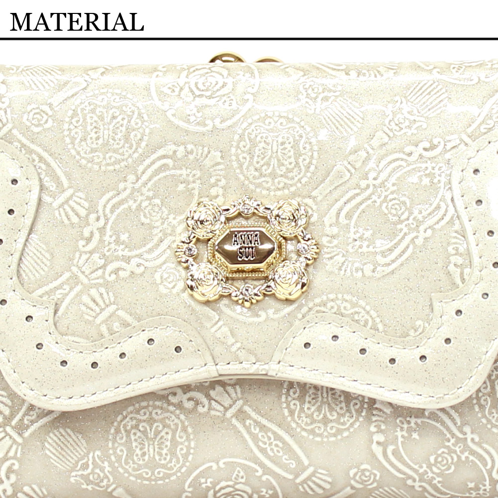 ANNA SUI（アナスイ） 二つ折り財布 チェリーナ 二つ折 財布