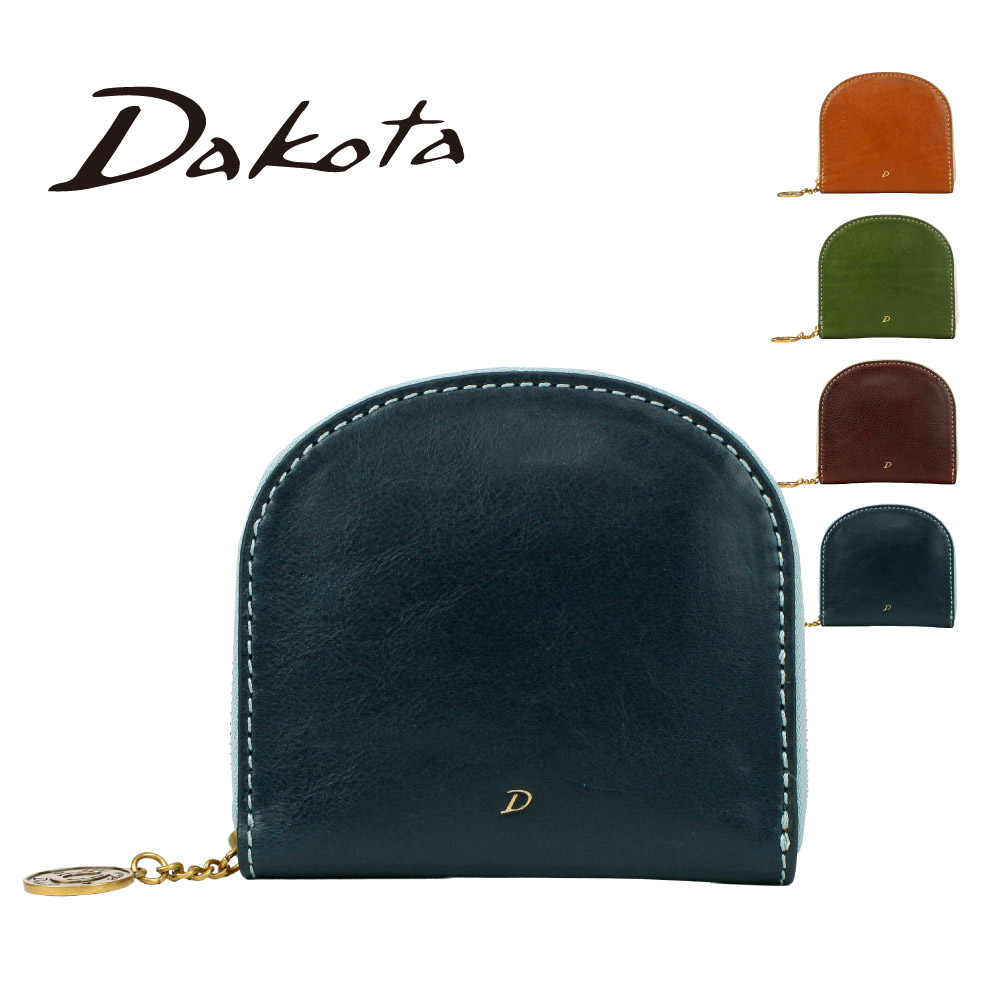 Dakota（ダコタ） 財布 二つ折り 財布 本革 小銭入れ付き ラウンド