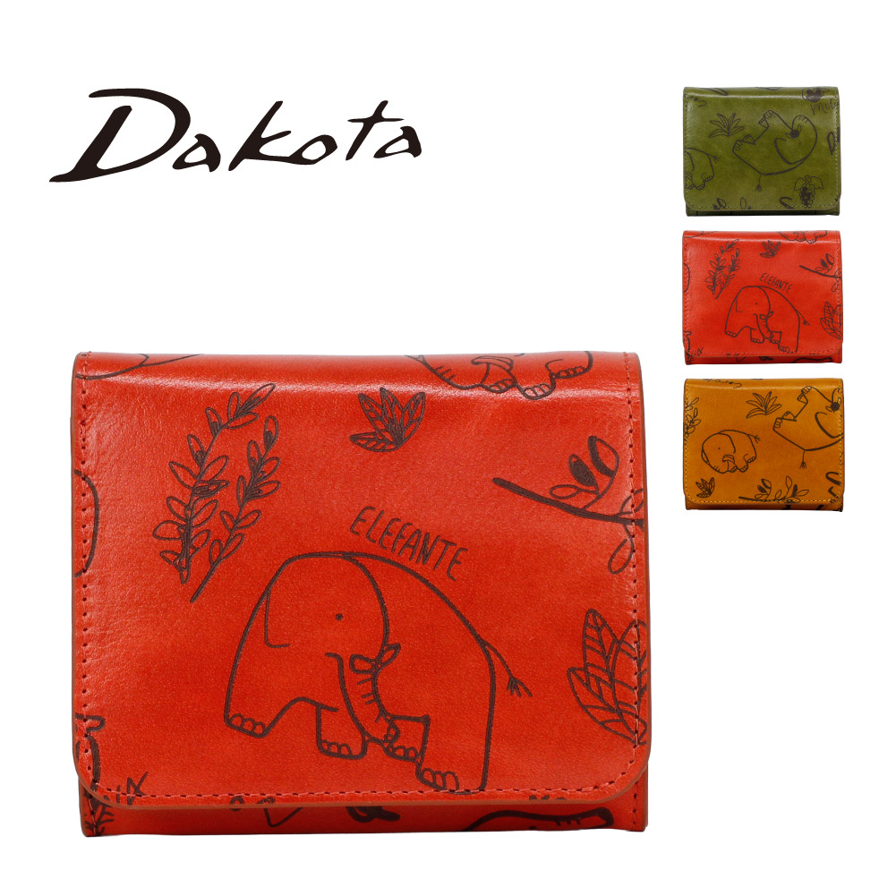 Dakota（ダコタ） 財布 レディース 二つ折り財布 二つ折り レザー