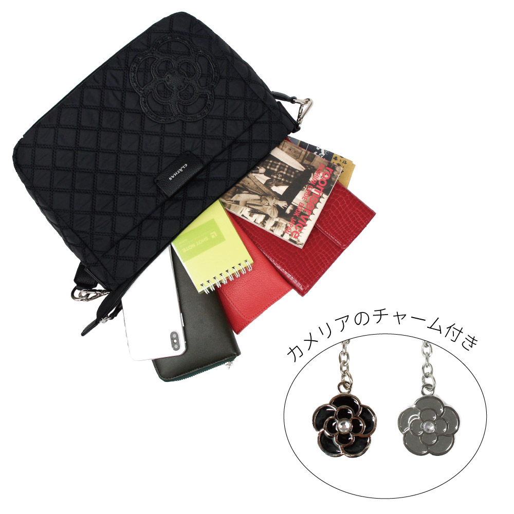 CLATHAS（クレイサス） ショルダーバッグ レディース キルティング