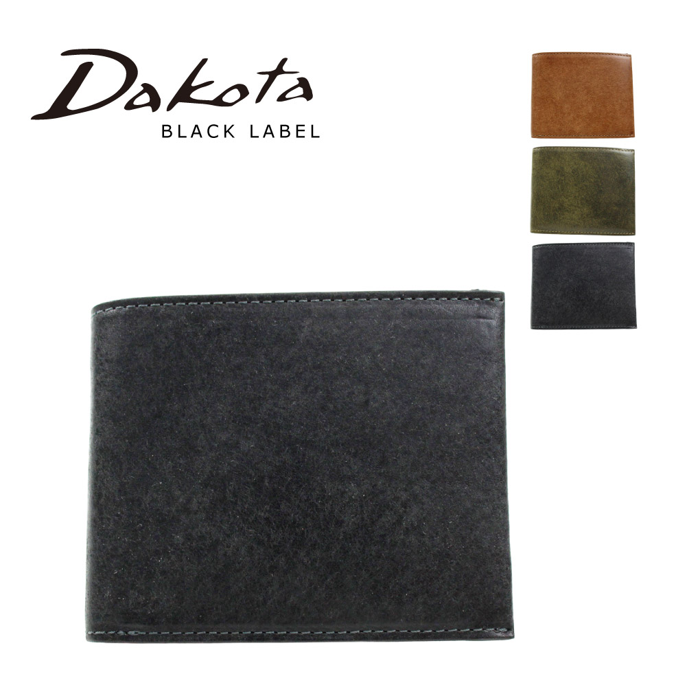 Dakota（ダコタ） 二つ折り財布 ブラックレーベル ガウディ メンズ