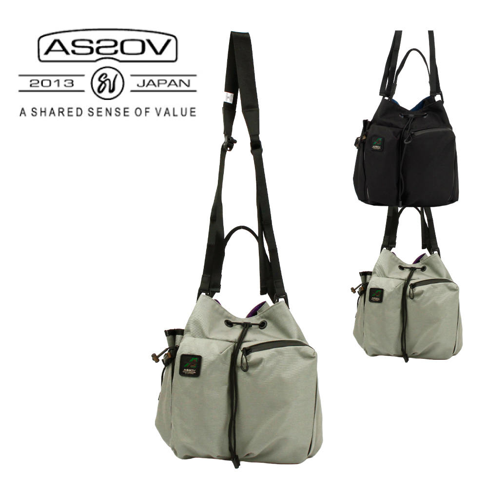 AS2OV（アッソブ） バッグ ショルダーバッグ 巾着バッグ 斜め掛け