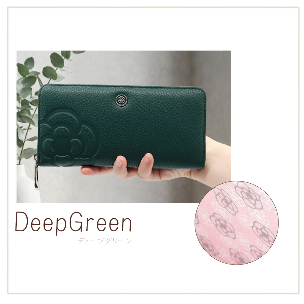 CLATHAS（クレイサス） 財布 長財布 ラウンドファスナー 本革 レザー