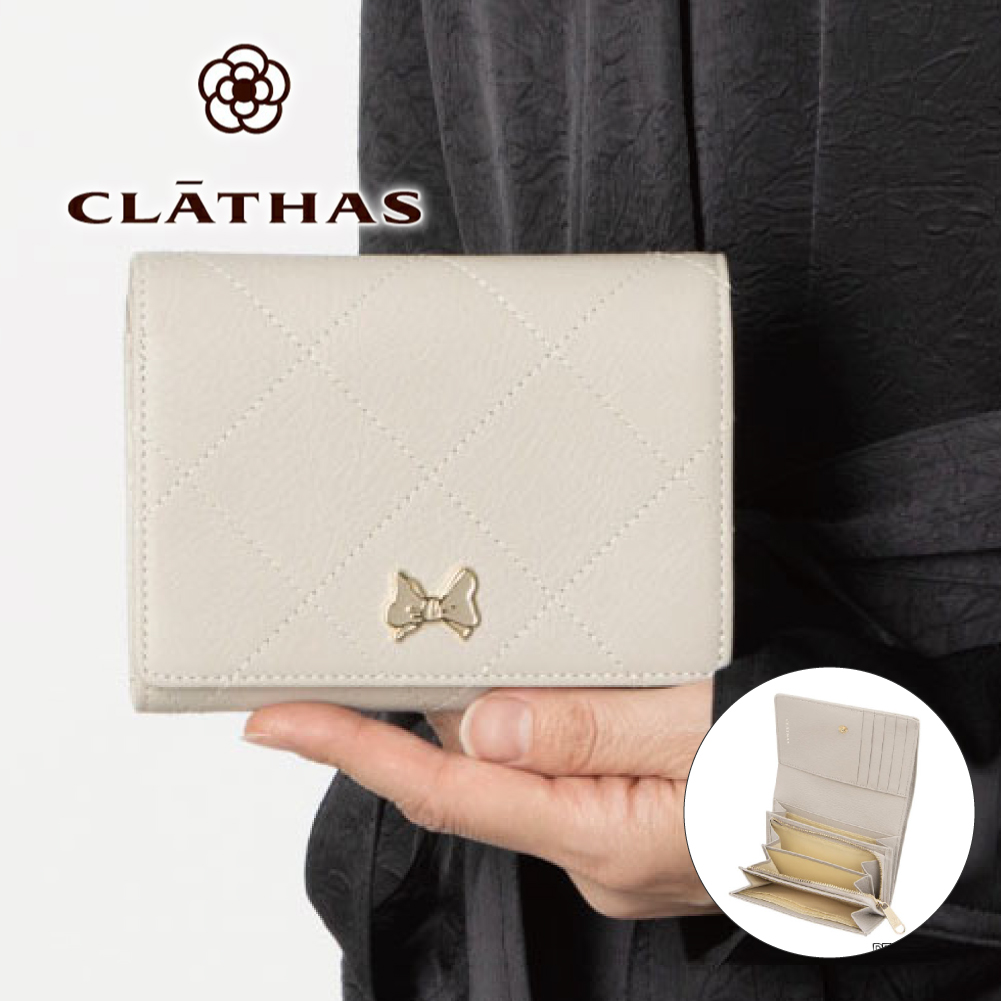 CLATHAS（クレイサス） スヌーピー 財布 財布 コラボ 二つ折り財布