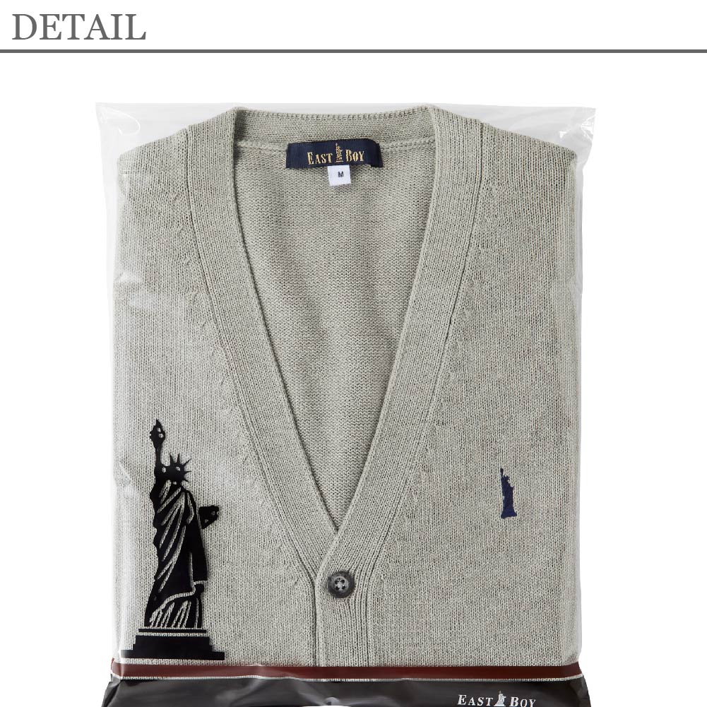 EAST BOY イーストボーイ カーディガン ネイビー ベージュ オフホワイト グレー　2226004B EAST BOY イーストボーイ カーディガン ネイビー ベージュ オフ