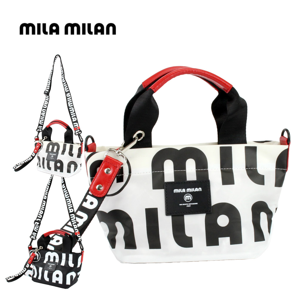 mila milan ミラミラン トートバッグ ミニトート ショルダー ショルダーバッグ 2WAY 斜めがけ ブランド レディース メンズ コスタ 248701 正規販売店｜e-bag-morita｜03