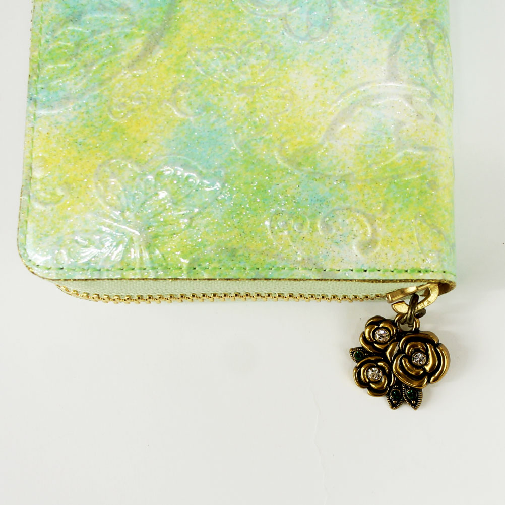 ANNA SUI アナスイ 財布 蝶 長財布 パピヨン ラウンドファスナー