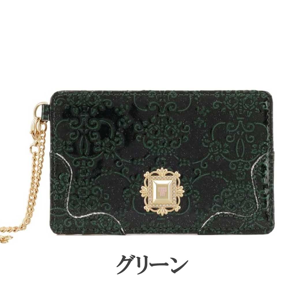 アナスイ ムーンスター シリーズ パスケース コインケース 定期入れ ANNA SUI レディースパスケース、定期入れ｜ファッション小物