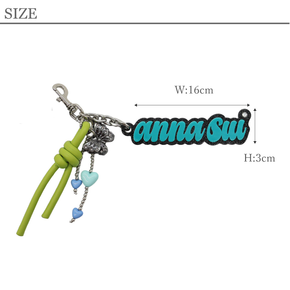 ANNA SUI（アナスイ） バッグチャーム ブランド レディース ハート