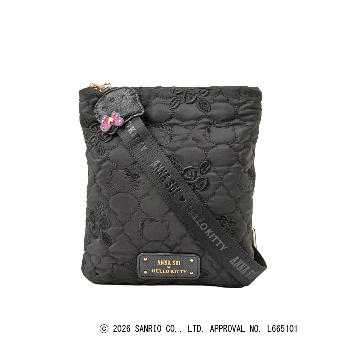 ANNA SUI キティ コラボ 2wayバッグ ANNA SUI × HELLO KITTY アナスイ×ハローキティ アナスイ キティ