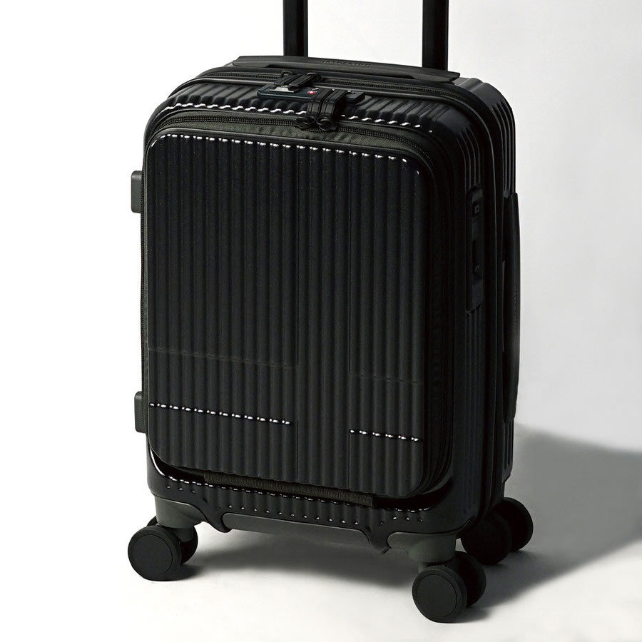 イノベーター スーツケース innovator inv30 21L SSサイズ 軽量 ジッパー フロントオープン コインロッカーサイズ 北欧 4輪  ペールトーン