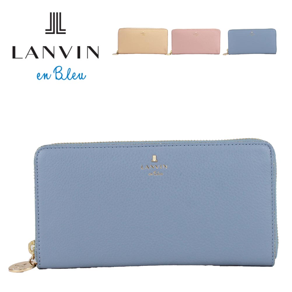 ランバンオンブルー 財布 長財布 LANVIN en Bleu 財布 レディース 本革 牛革 ラウンドファスナー メラニー ブランド 483220 :  483220 : MORITA&Co.ONLINE STORE - 通販 - Yahoo!ショッピング