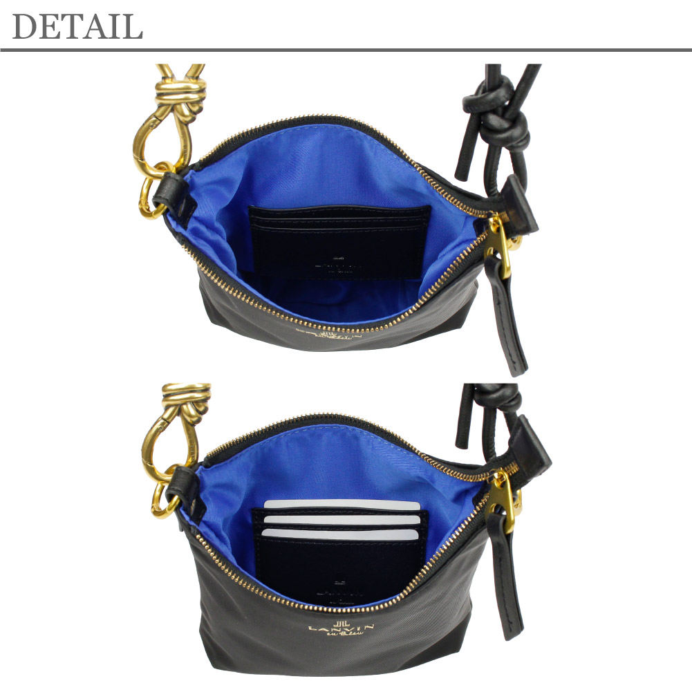 【機能的なデザイン♪】LANVIN en Bleu スマホショルダー LANVIN ランバンオンブルー バッグ en Bleu スマホショルダー